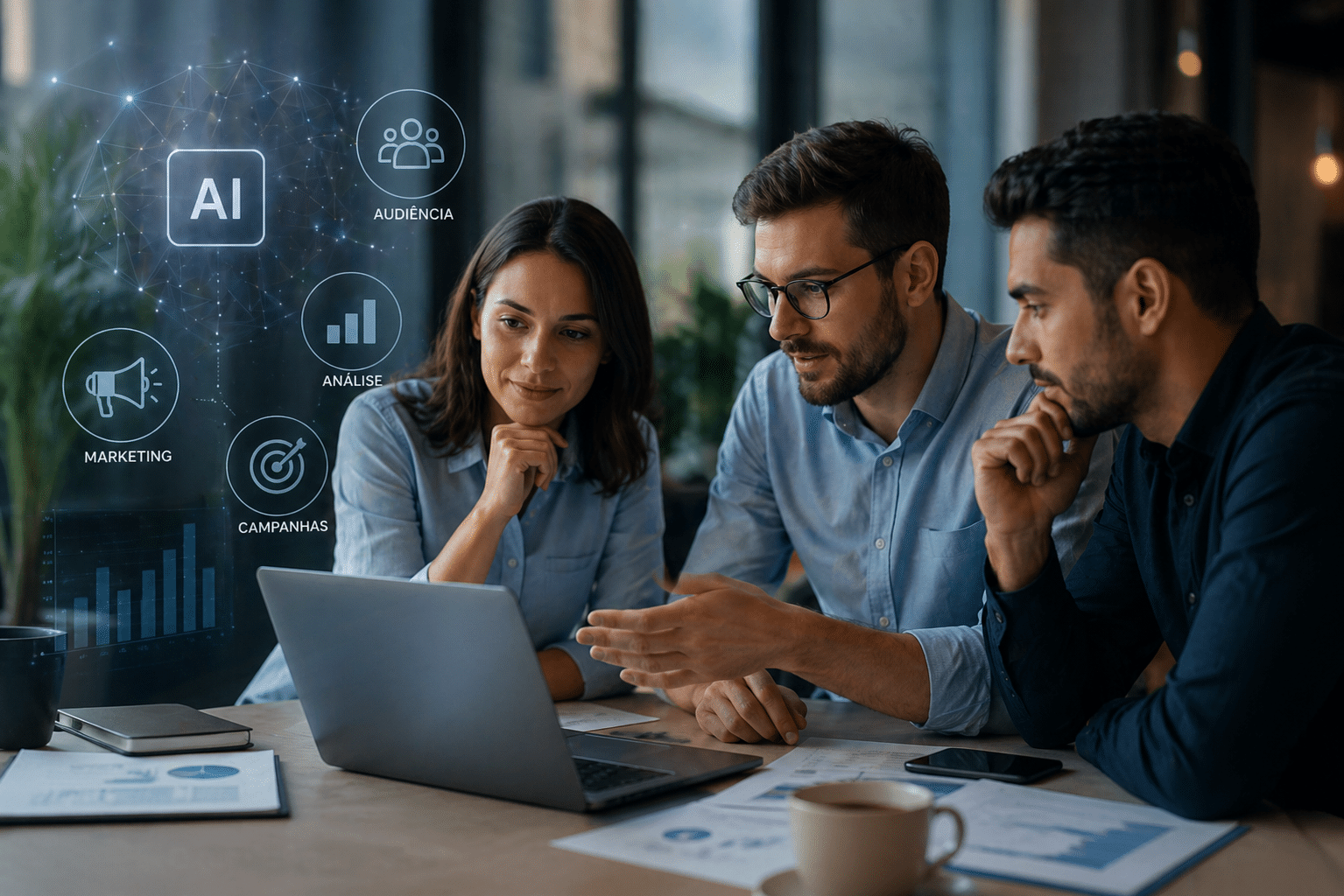 Como implementar IA no marketing e vendas